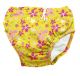 Aqua Windeln Slip-Form Blümchen gelb