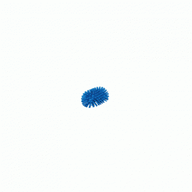 Tankbürste  oval blau 7037