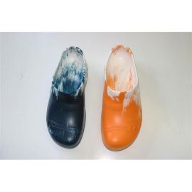 Clog aus EVA  orange  Schuh für Freizeit, Sport und Garten - Restposten