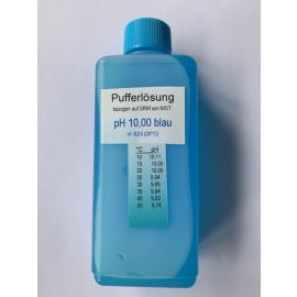 Puffer pH 10,00 blau Pufferlösung