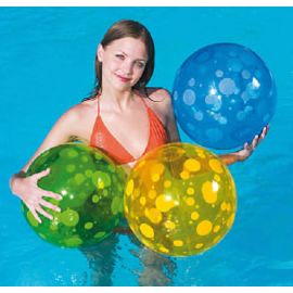 Wasserball bunt mit Motiv 50 cm