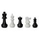 Schach Figuren Set - Großfeld Schachfiguren KH ca.63 cm