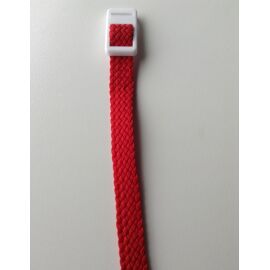 Perlonarmband Kunststoffschließe Fallschirmseide - Schlüsselband Perlonband für Schlüssel